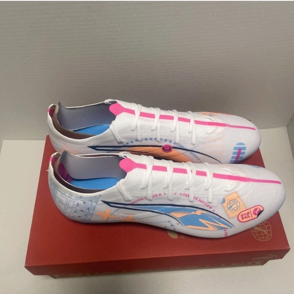 PUMA ULTRA 5 Match 108064-01 UP Men's Firm Ground Soccer Cleats Size 11